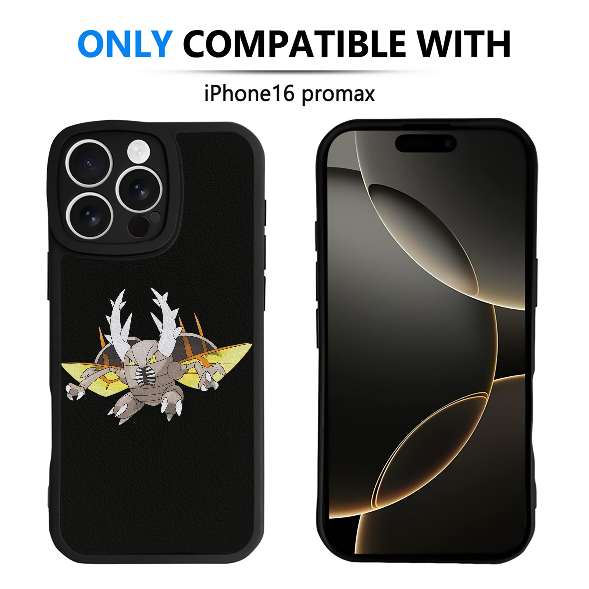 （画像用） ポケットモンスター Pokémon 【iPhone 16シリーズ対応】シリコンスマホケース（レザー調） 材質：シリコン